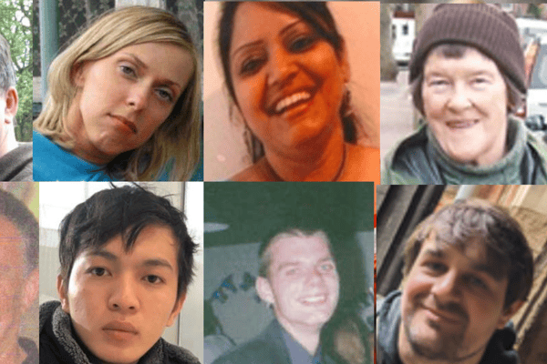 A missing people's charity features 21 people missing from the East Midlands 