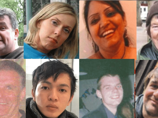 A missing people's charity features 21 people missing from the East Midlands 