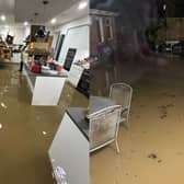 Home destroyed by floods for second time in around 12 months.