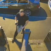 This is the moment an armed criminal's own CCTV system filmed him taking part in a gun deal before the same cameras filmed firearms officers raiding his house less than an hour later. 