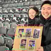 Fans ahead of KO at Pride Park