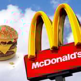 Philly Cheese Stack returns in February food menu which includes Valentine’s Day inspired pie (Photo: Adobe Stock/McDonald's)