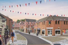 Work is due to start imminently in Ashbourne, Derbyshire as part of Ashbourne Reborn. Here is an artist’s impression of Dig Street, giving an indication of how the street could
appear with wider pavements and safer crossings.