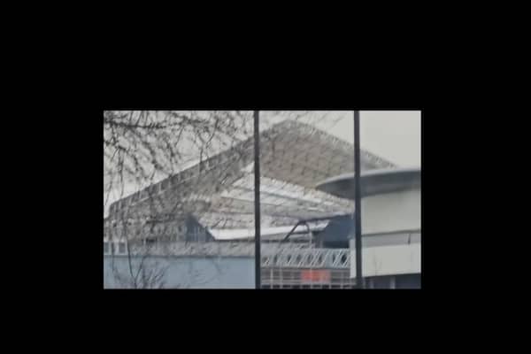 The Sands Centre, Carlisle was closed on Friday and Saturday after the high winds caused damage to the canopy, which had been fitted as part of the RAAC replacement on the Sands’ auditorium roof.

Footage courtesy of cumbrianroofingsolutionsltd.com