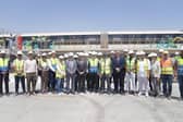 A site tour by His Majesty’s Ambassador to the Arab Republic of Egypt, Gareth Bayley OBE took place at Alstom Derby