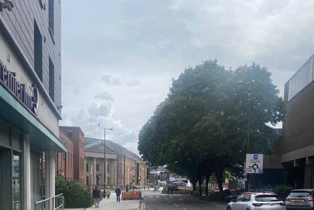 Mr Hancock was driving through Full Street and claimed there was inadequate signage on the road - but the council refused his appeal.