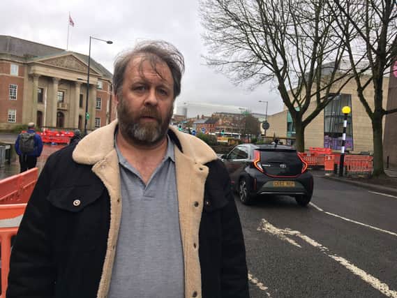 Francis Hancock has been left livid after being fined by Derby City Council for driving through a bus lane.