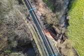 A serious embankment failure has occurred on the Severn Valley Railway leaving the track impassable at one location along the 16 mile route. 