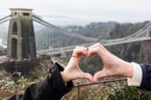 It comes after Bristolians were ranked as the most romantic in the UK