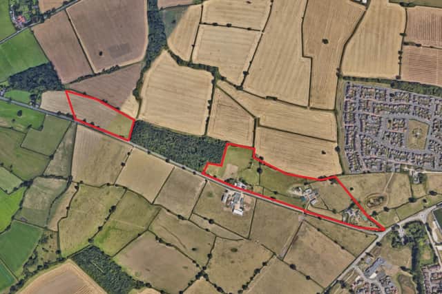 The future growth option for 250 houses at Radbourne Common earmarked by South Derbyshire District Council