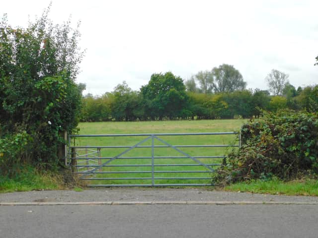 Haven Baulk Lane in Mickleover, where 2,500 homes could be built as an extension to the city within South Derbyshire