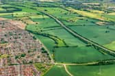 An aerial view of the proposed Infinity Garden Village site
