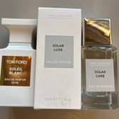 Aldi's Tom Ford dupe with the real thing