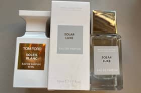 Aldi's Tom Ford dupe with the real thing