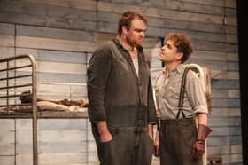 We review Of Mice and Men at Derby Theatre. The John Steinbeck classic is every bit as relevant today as it was in the 1930s.