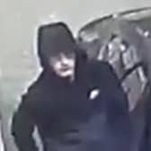 Police are keen to speak to the man pictured in connection with the incident as he may have information which could help with investigation