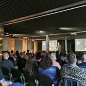 UK Ghost Story Festival returns for 2025 in Derby. Pictured is an author talk event at a previous UK Ghost Story Festival at the Museum of Making