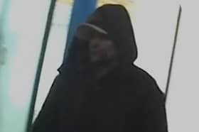 Police are keen to speak to the man pictured in connection with the incident as he may have information which could help with the investigation