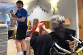 TikTok influencer Bailey Greetham puts residents at Richmond Villages Aston-on-Trent Bupa care home through their paces