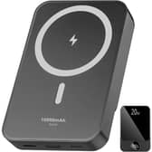 The power bank has 10,000mAh and can charge at up to 20 watts