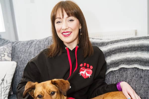 Laura Norrey from Derbyshire adopted Lidi from Bulgaria, a rescue found in Lidl car park. Laura is now on a mission to help other vulnerable dogs find their forever homes. 