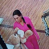 Derbyshire Police have released pictures of a person they want to speak to in connection with the incident in Derby city centre