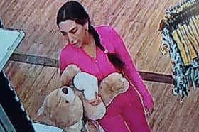 Derbyshire Police have released pictures of a person they want to speak to in connection with the incident in Derby city centre