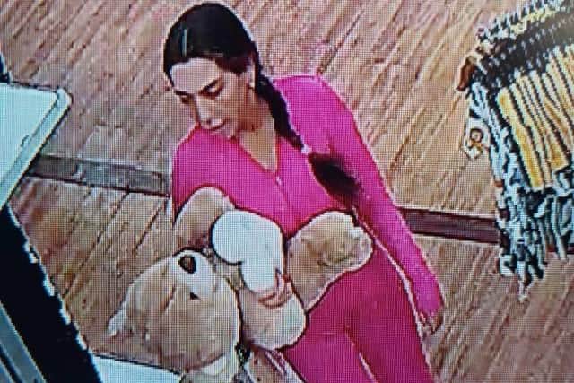 Derbyshire Police have released pictures of a person they want to speak to in connection with the incident in Derby city centre