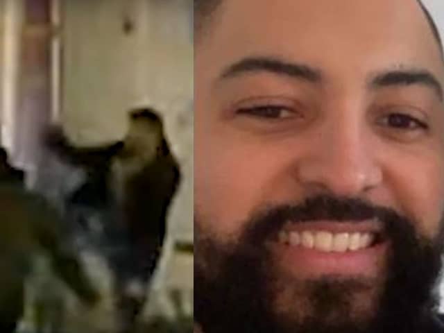 Gang re-enacts killing of father.
