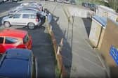 A car dealer must pay more than £9,000 in fines and costs after a visitor to his premises was seriously injured when he fell down an unprotected drop. 