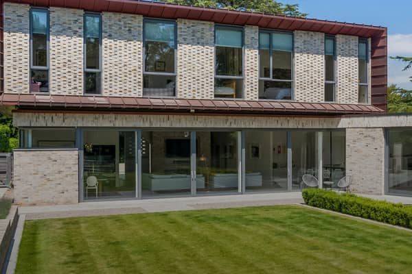 The ultra-modern pad sits in a quiet corner of Alveston, near Stratford-upon-Avon