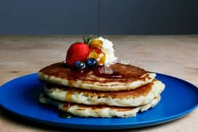 Honey is a popular pancake topping - but it shouldn't be given to children under one.