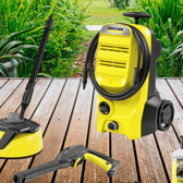 It's time to wash away the winter grime with a pressure washer