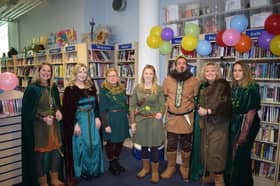 Bemrose School Derby celebrates World Book Day 2025 in style, here is the Care & Guidance team as Robin Hood and his merry band.