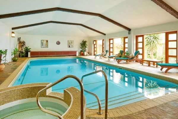 Brockhall Park in Northamptonshire is a country house with stables and a pool. It is one of the luxurious properties people can explore when looking for a stylish staycation in the UK.