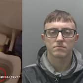 Drug dealer caught trying to flush crack cocaine and heroin down the toilet.