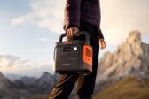 The Explorer 2000 v2 is smaller and lighter than any other 2kWh LiFePO4 power station - but it is still quite bulky