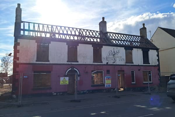 The former Nelson Inn pub in High Street, Woodville
