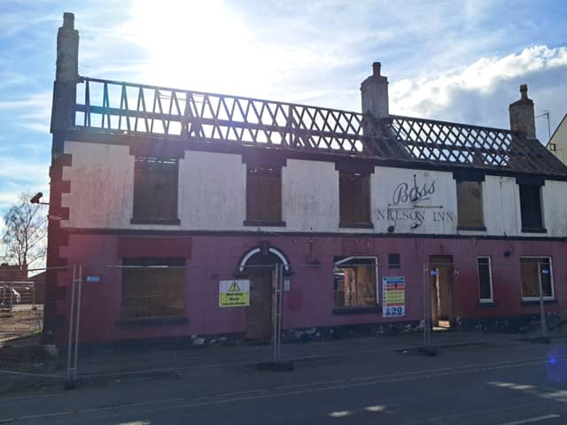 The former Nelson Inn pub in High Street, Woodville