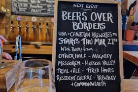 Suds & Soda Derby is hosting a Beers Over Borders event at the Friar Gate location