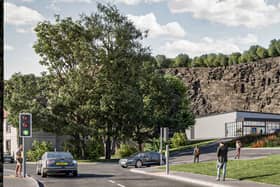 The planned Matlock Aldi in Harveydale Quarry
