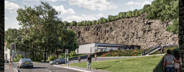 The planned Matlock Aldi in Harveydale Quarry