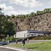 The planned Matlock Aldi in Harveydale Quarry
