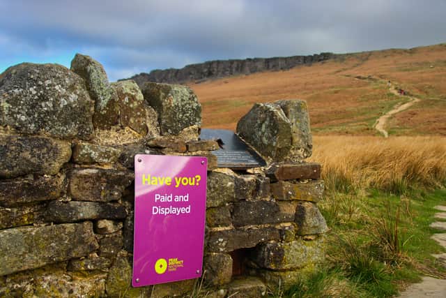 The price of annual parking passes in the Peak District have gone up by 95 per cent