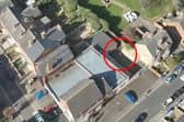 Man tries to flee drugs factory.
