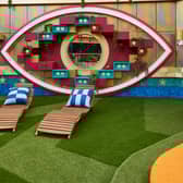 You can't escape the eye even in the garden at the CBB House!