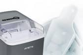 There's no plumbing required with the Netta ice machine - just fill the tank with water and wait 10 minutes for the cubes to form