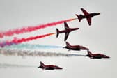 A large formation of military aircraft will take part in the rehearsal 