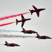 A large formation of military aircraft will take part in the rehearsal 