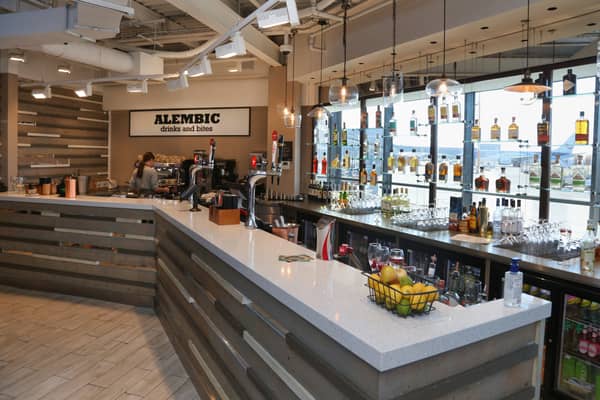 East Midlands Airport is gearing up to enter one of its busiest seasons as holiday-makers prepare for their upcoming vacations. [Pictured is the newly launched Alembic Restaurant giving people a taste of the Med before leaving Derbyshire.]